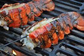 cook frozen lobster tails on the grill