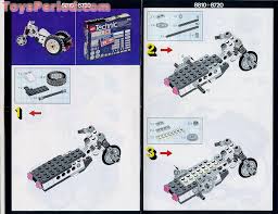 lego 8810 alpha racer set parts