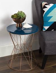 Metal accent tables are available in a variety of finishes, everything from brushed nickel, oil rubbed bronze and chrome to matte black. 20 Gorgeous Side And Accent Table Ideas For Your Small Space Living In A Shoebox Accent Table Decor Accent Table Table Decor Living Room