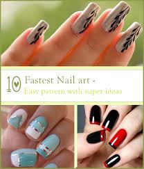 10 fastest nail art design easy
