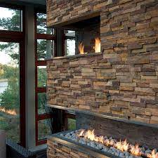 Rockmount Brown Slate Stacked Stone