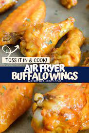 Easy Air Fryer Buffalo Wings Air Fryer Fanatics gambar png