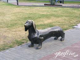 Bronze Custom Dog Garden Statue You