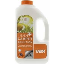 vax aaa carpet cleaner čistící roztok