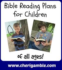 Bible Reading Plans Cheri Gamble