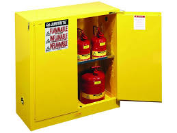 flammable storage cabinet self closing