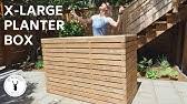Wooden raised bed planter box. Diy Raised Planter Box With Hidden Drainage How To Build Youtube