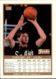 Maybe you would like to learn more about one of these? 259 Zarko Paspalj 1990 Skybox Basketball Card 1990 91 Trading Cards Single Cards Emosens Fr