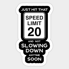 Check out these fun and unique birthday party ideas if you are in your twenties and trying to throw a memorable party. 20th Birthday Gift Ideas Speed Limit 20 Sign Shirt 20th Birthday Ideas Sticker Teepublic