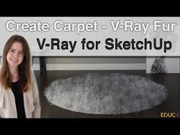v ray fur v ray for sketchup tutorial