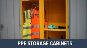 ppe storage cabinet large global