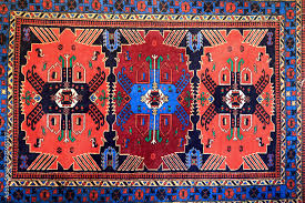 vine georgian carpet stock photo