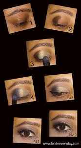 eye makeup tutorial golden grey