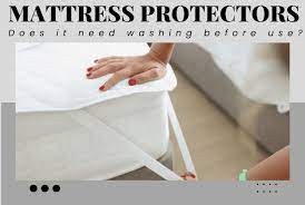 do you wash mattress protectors before