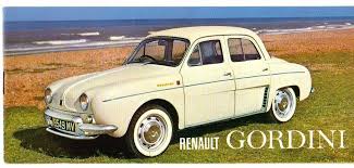 renault dauphine gordini 1961 62 uk