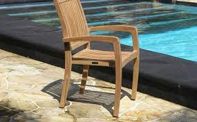 soro teak stacking chairs for