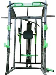 black mild steel gym power rack