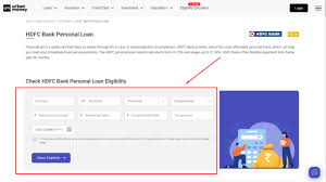 hdfc personal loan eligibility