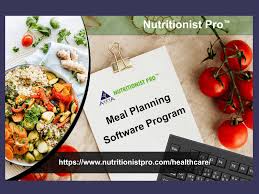 use a meal planning software for