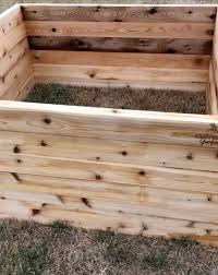 cedar raised bed kit 23 24 inches
