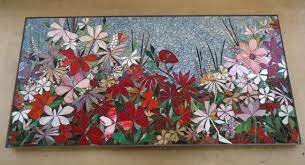 Fl Garden Mosaic Wall Art Made To