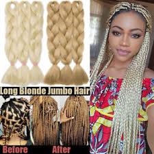 Discover what the kanekalon hair brands can do to enhance your beauty. Blonde Kanekalon Jumbo Box Braid Ultra For Braiding Hair Extension Afro Twist Hu Ebay