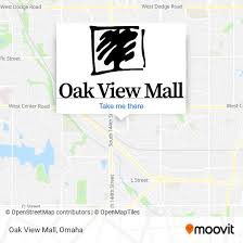 oak view mall in omaha by bus