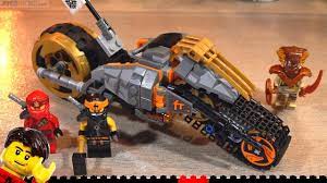 Build ⏩ LEGO Ninjago Cole's Dirt Bike 70672 time lapse - YouTube
