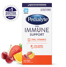 pedialyte immune support powder packs