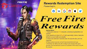 free fire redeem code and link for ff