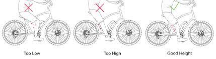 bike size charts six diffe methods