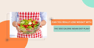 1300 calorie t plan indian a week