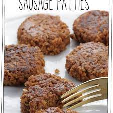 easy vegan breakfast sausage patties