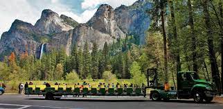 the yosemite valley tram tour an