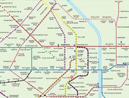 pink line metro timings status map