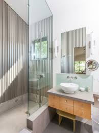 Corrugated Metal Showers