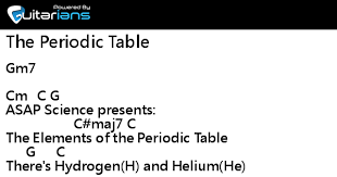 asap science the periodic table 結他