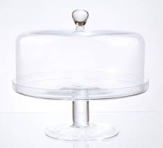Medium Display Cake Stand With Glass