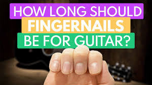 your nails for acoustic guitar