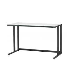 Rectangular Black Computer Desk With