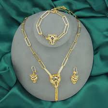 leopard gold jewelry