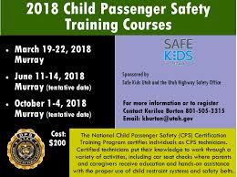 Child Passenger Safety Training Dps