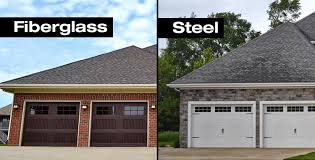 garage door showdown fiberglass vs steel