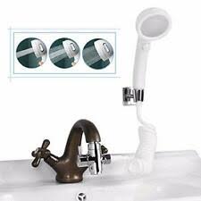 The end of the copper that will be used must be free of burrs or rough edges, when using this type of spout. Slip On Handheld Shower Head Attachment Hose For Sink No Installation Detachable For Sale Online Ebay