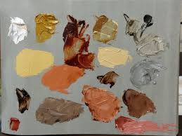 Earth Colors In Oil Paint