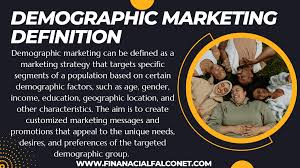 demographic marketing definition and