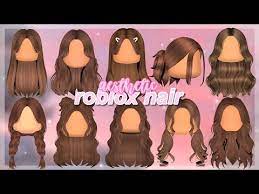 brown roblox hair links and codes