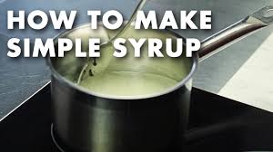 simple syrup technique video