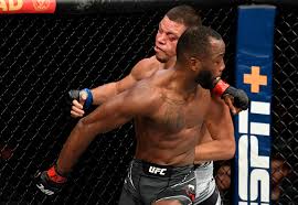 Leon edwards and nate diaz on the poster for ufc 262. Leon Edwards Scores Huge Win Over Veteran Nate Diaz At Ufc 263 After Nearly Being Knocked Out In The Last Minute