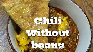 how to make chili without beans low